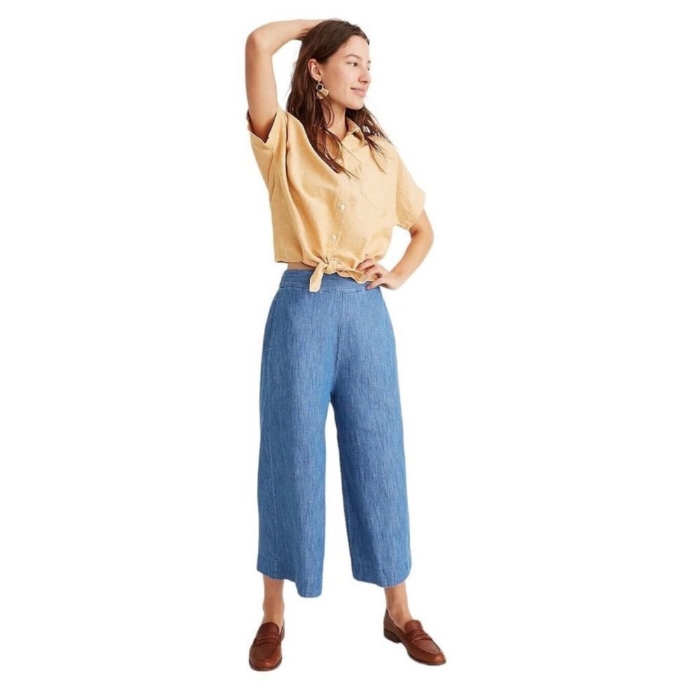 Madewell Huston Pull-On Crop Pants